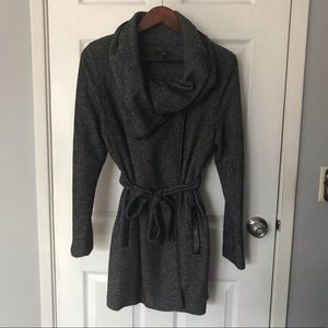 Tart Xena Knit Jacket with faux leather trim